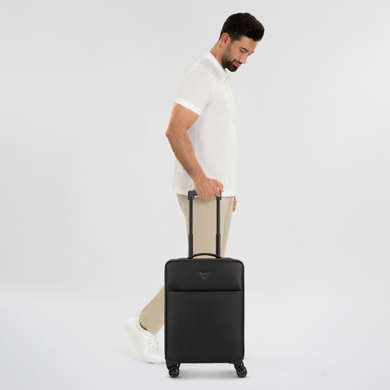 Guess Napoli 4 wheels Trolley 59 cm with expansion pleat