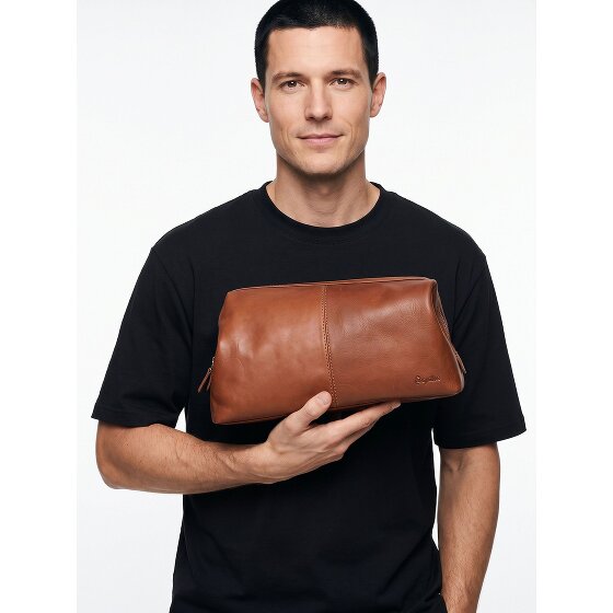 Esquire Dallas Toiletry bag Genuine Leather 29 cm