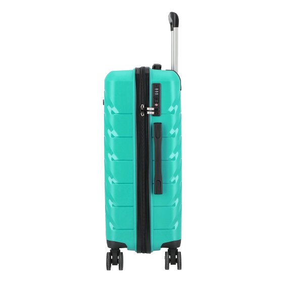 d&n Travel Line 4100 4 wheels Suitcase set 3-piece