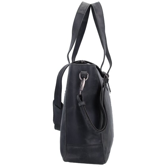Plevier Shopper bag leather 41 cm laptop compartment Plevier Shopper bag leather 41 cm laptop compartment