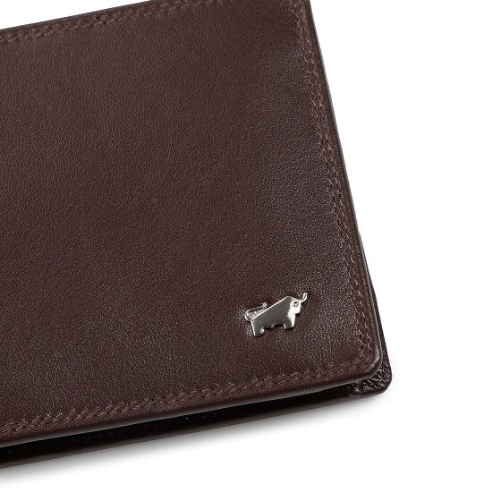Braun Büffel Golf 3.0 Wallet RFID protection Leather 12 cm