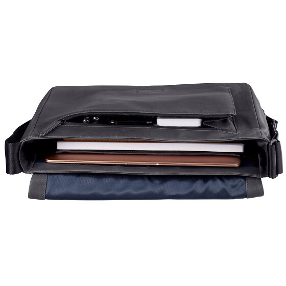 Leonhard Heyden The Hague Messenger Leather 37 cm Laptop compartment