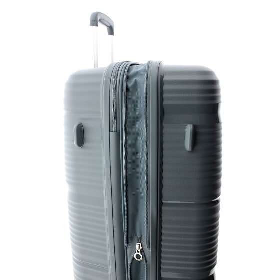 Gladiator 0800 4 wheels Trolley 76 cm with expansion pleat