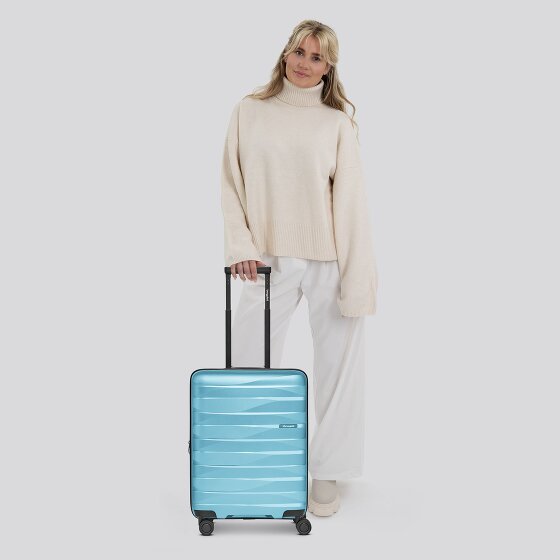 Bergpfeil Travel 4-wheeled cabin trolley S 55 cm with expansion pleat
