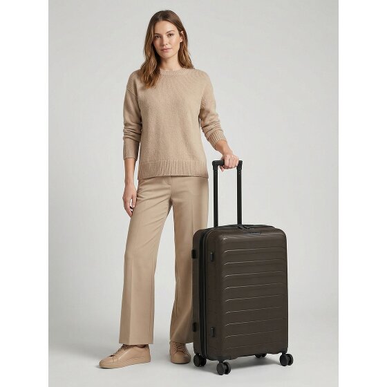 d&n Toronto 4 wheels Trolley M 65 cm with expansion pleat