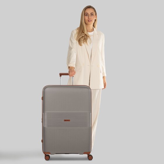 Farmhood Eco Edition 02 4 wheels Trolley 76 cm with expansion pleat