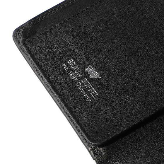 Braun Büffel Golf 3.0 Wallet RFID protection Leather 14 cm