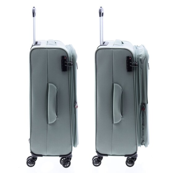 Gladiator 3700 4 wheels Trolley 66 cm with expansion pleat