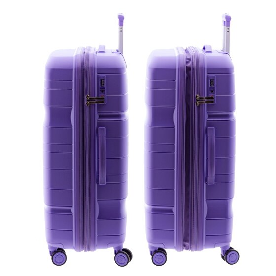 Gladiator 3800 4 wheels Trolley 77 cm with expansion pleat