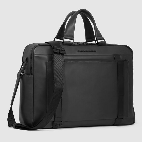 Piquadro David Briefcase Leather 42 cm Laptop compartment