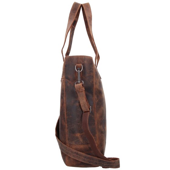 Plevier Retro Jackson Shopper Bag Genuine Leather 31 cm Laptop compartment