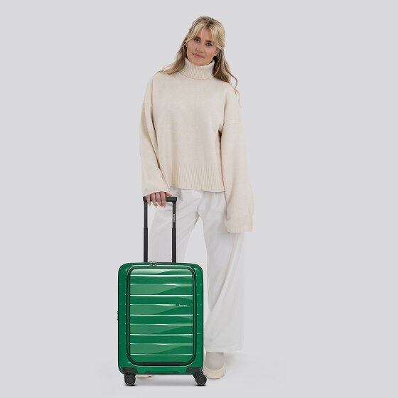 Bergpfeil Travel 4 wheels Cabin trolley 55 cm Laptop compartment with expansion pleat