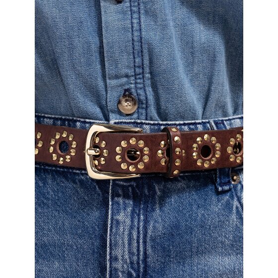 b.belt Studded belt Genuine Leather