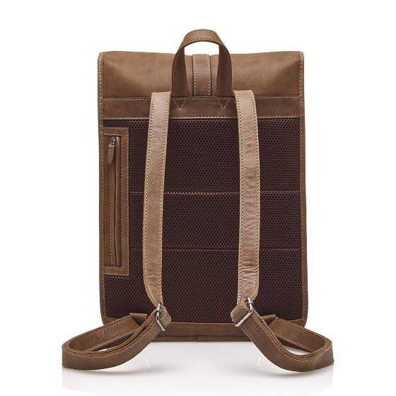 Castelijn & Beerens Carisma backpack RFID leather 41 cm laptop compartment