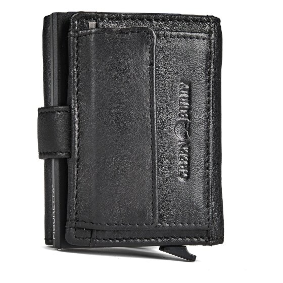 Greenburry Vintage Wallet RFID protection Genuine Leather 10 cm