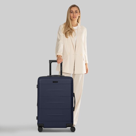 Police London 4 wheels Trolley 64 cm with expansion pleat