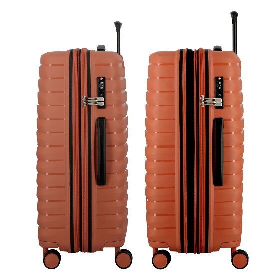Jump Xwave 4 wheels Trolley 66 cm with expansion pleat