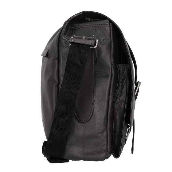 Pride and Soul Messenger leather 40 cm laptop compartment