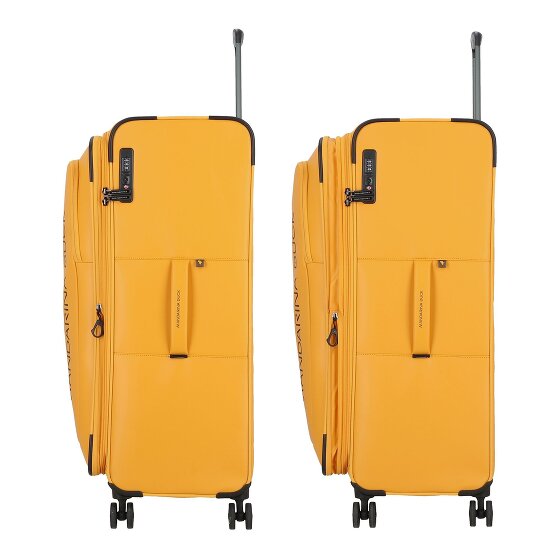 Mandarina Duck Eco Coated 4 wheels Trolley XL 83 cm Expandable