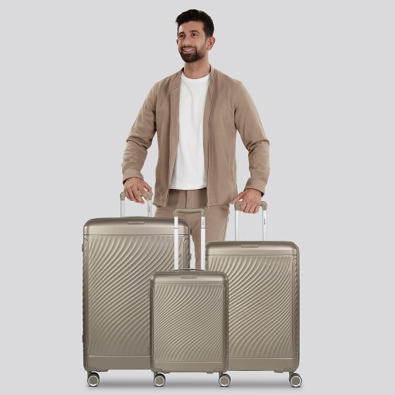 Picard Vienna 4 wheels Suitcase set 3-piece with expansion pleat