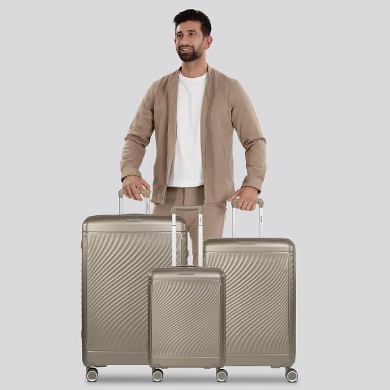 Picard Vienna 4 wheels Suitcase set 3-piece with expansion pleat