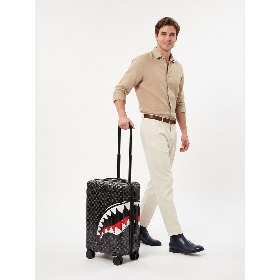 Sprayground Sharks In Paris 4 wheels Cabin suitcase 54 cm