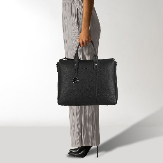 Braun Büffel Hanna Shopper Bag Genuine Leather 39 cm Laptop compartment