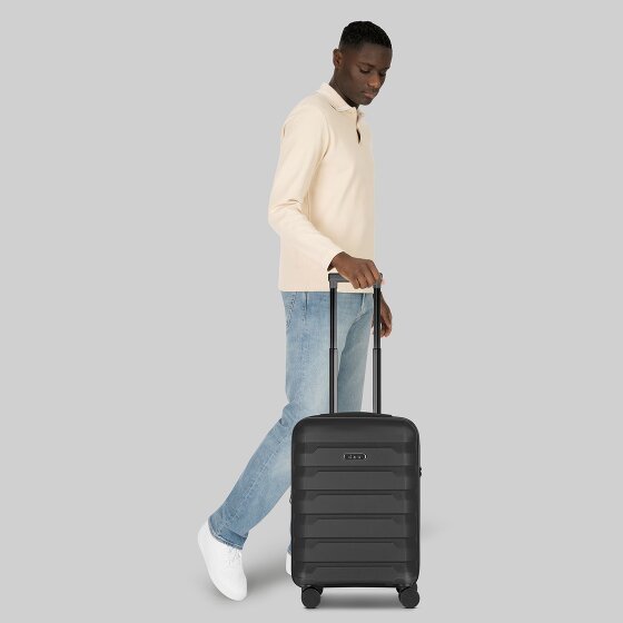 d&n South Dakota 4 wheels Cabin trolley S 55 cm with expansion pleat d&n South Dakota 4 wheels Cabin trolley S 55 cm with expansion pleat