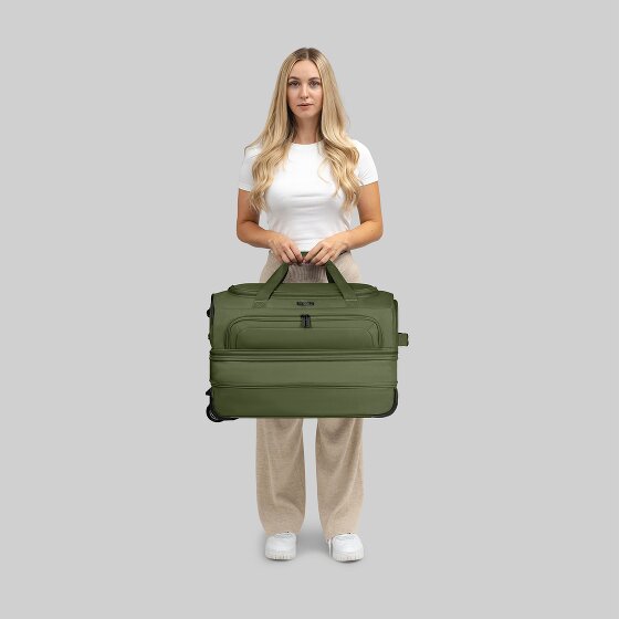 Redolz Duffle Essentials 2-wheeled travel bag 55 cm M with expansion fold