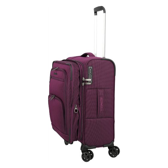 Travelite Cubis 4 wheels Cabin suitcase S 55 cm Expandable