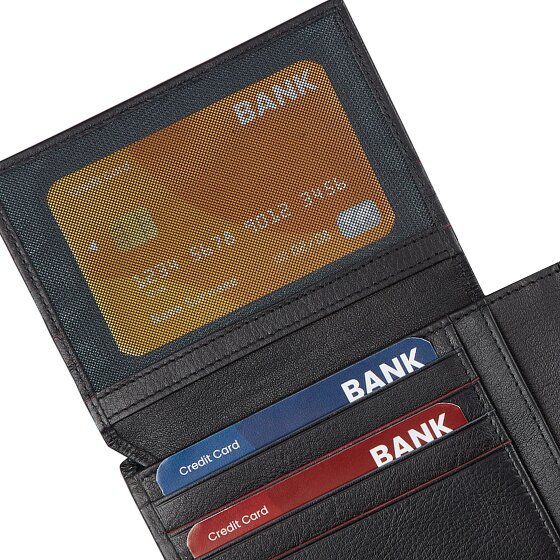 Roncato Detroit Wallet Genuine Leather 12.5 cm