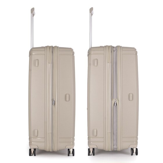 Stratic Straw T 4 wheels Trolley L 76 cm with expansion pleat Stratic Straw T 4 wheels Trolley L 76 cm with expansion pleat