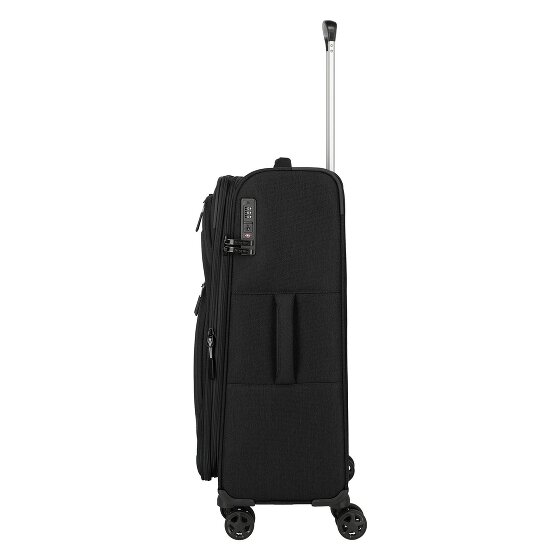 Travelite Kick Off 4 wheels Trolley M 67 cm Expandable