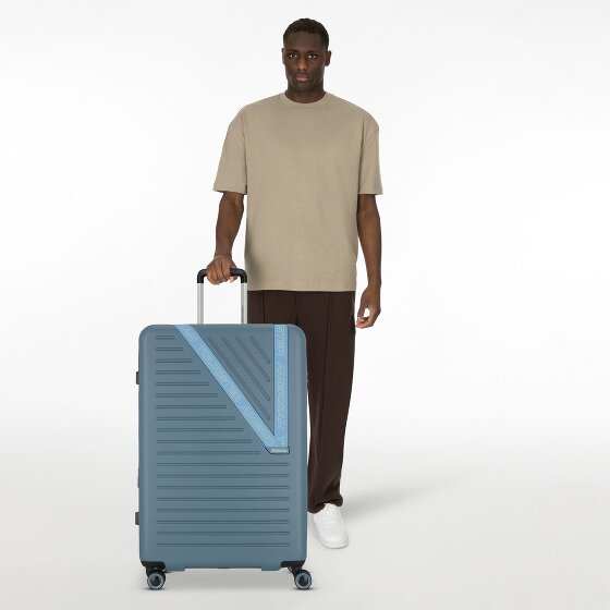 American Tourister Dynabelt 4 wheels Trolley 77 cm with expansion pleat