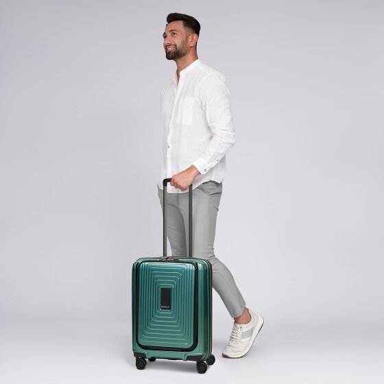 Redolz Essentials 14 4 wheels Cabin suitcase S 55 cm Laptop compartment Expandable
