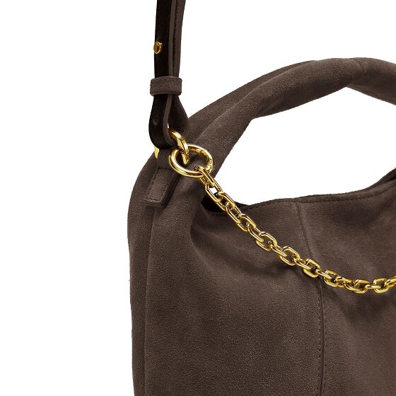 LES VISIONNAIRES Sadie Cozy Chain Handbag Genuine Leather 37 cm