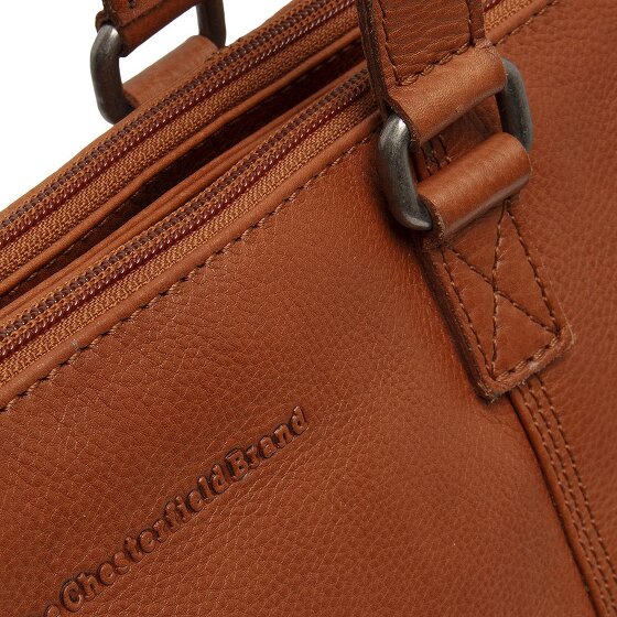 The Chesterfield Brand Marvos Shoulder Bag Genuine Leather 32 cm