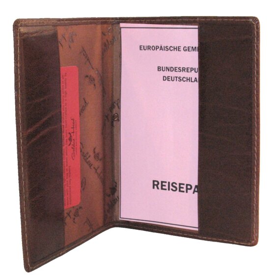 Golden Head Colorado passport case RFID leather 10 cm