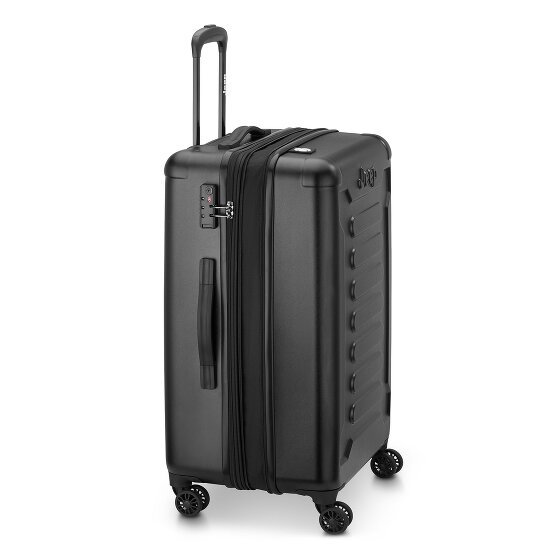 Jeep JH004C 4 wheels Trolley 68 cm with expansion pleat