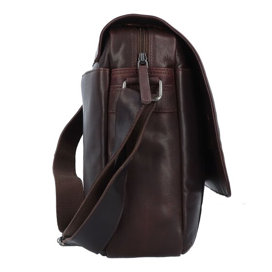 The Chesterfield Brand Richard Messenger Leather 40 cm Laptop compartment