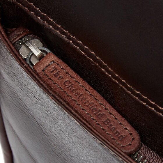 The Chesterfield Brand Richard Messenger Leather 40 cm Laptop compartment