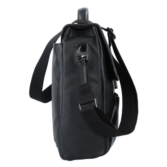 Piquadro Briefcase Genuine Leather 42 cm Laptop compartment