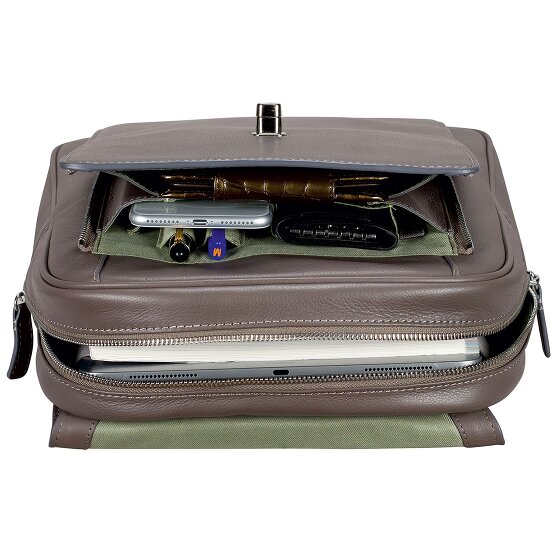 Leonhard Heyden Nizza City Backpack Leather 34 cm