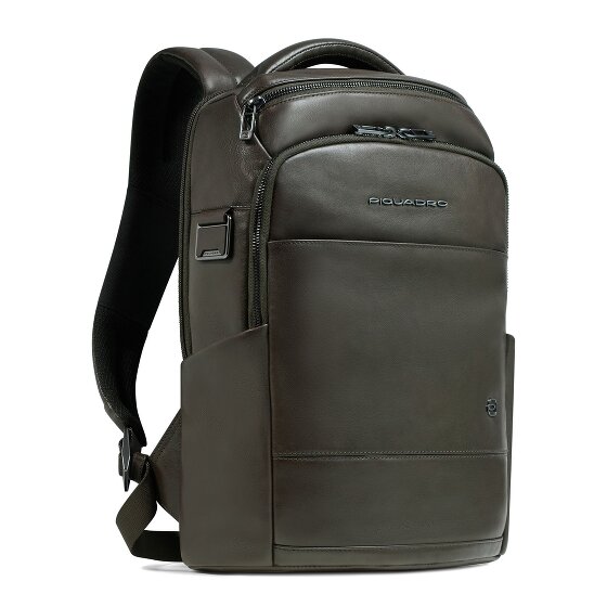 Piquadro Zaino Daypack Leather 40 cm Laptop compartment