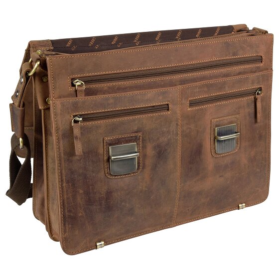 Greenburry Vintage XL briefcase leather 40 cm