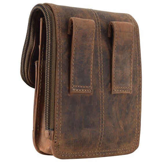 Greenburry Vintage fanny pack leather 14.5 cm