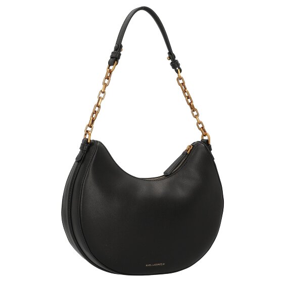 Karl Lagerfeld Autograph Shoulder Bag Leather 28 cm