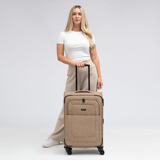 Redolz Essentials 12 MEDIUM 4-wheeled trolley 67 cm with expansion fold