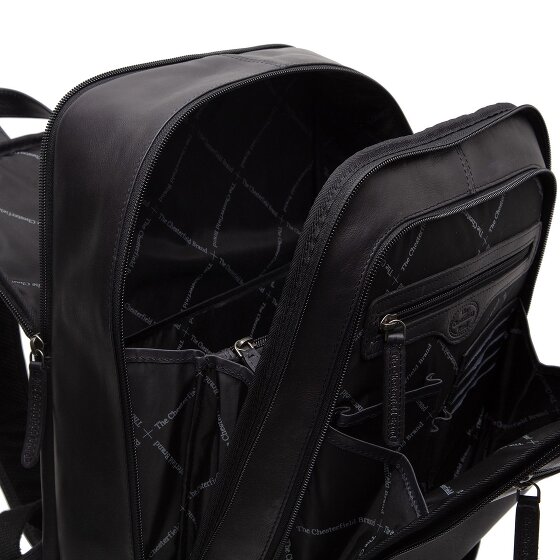 The Chesterfield Brand Wax Pull Up Business backpack Leather 39 cm Laptop compartment