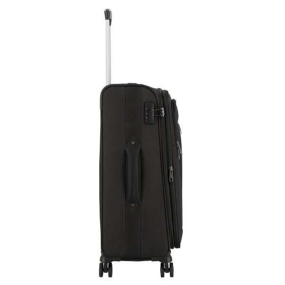 d&n Travel Line 6804 4 Roll Suitcase Set 3pcs.
